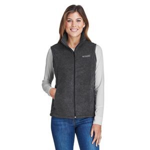 Columbia Benton Springs charcoal gray fleece vest - XL